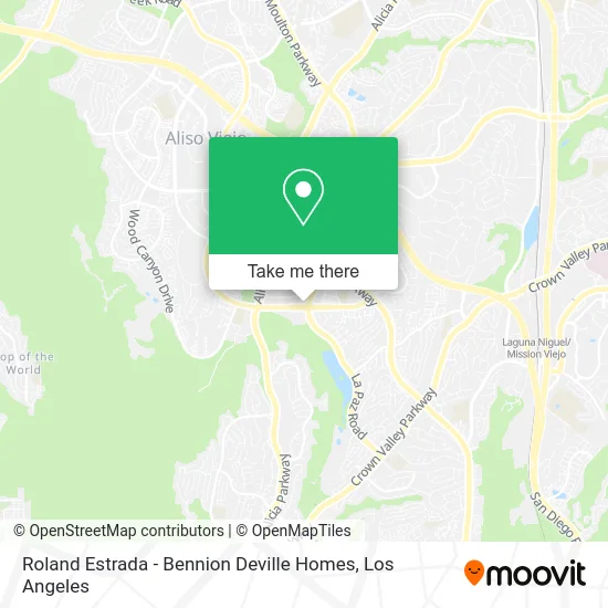 Mapa de Roland Estrada - Bennion Deville Homes