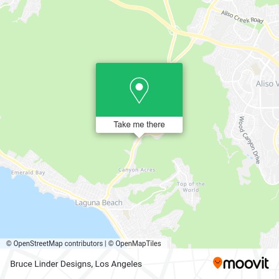 Mapa de Bruce Linder Designs