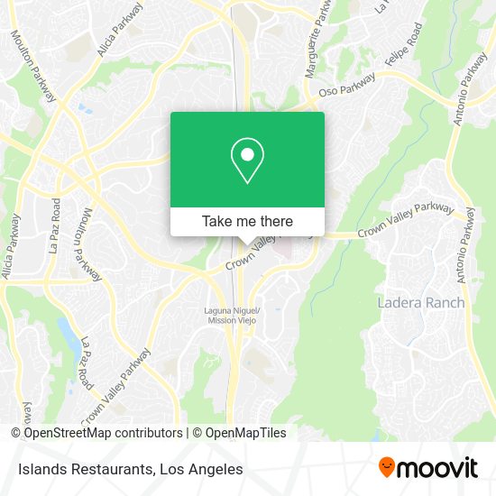 Islands Restaurants map