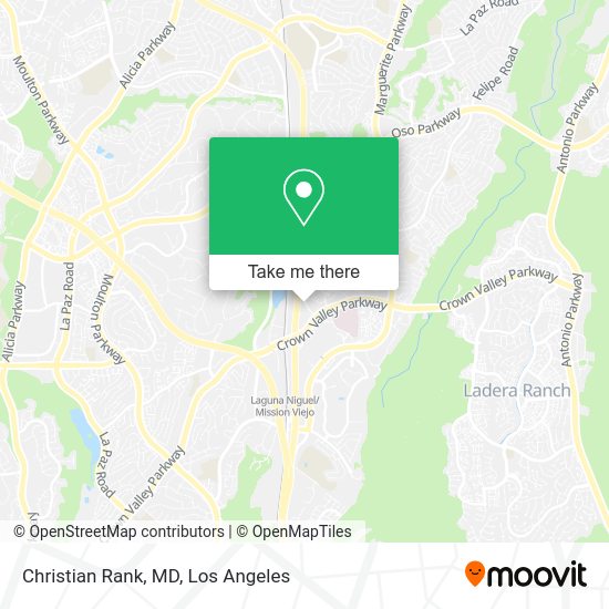 Christian Rank, MD map
