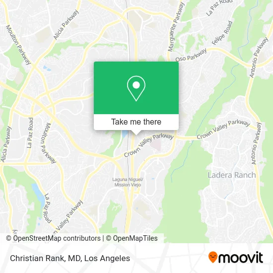 Christian Rank, MD map