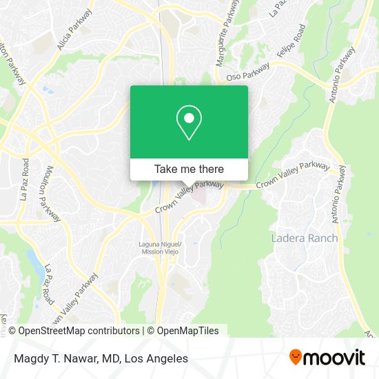 Magdy T. Nawar, MD map