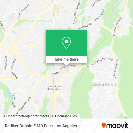 Mapa de Rediker Donald E MD Facc