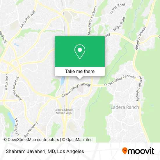 Mapa de Shahram Javaheri, MD