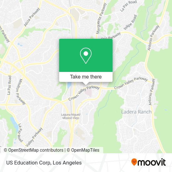 US Education Corp map