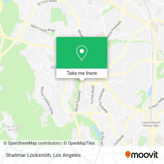Mapa de Shalimar Locksmith