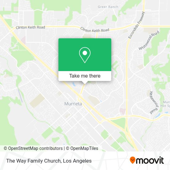 Mapa de The Way Family Church