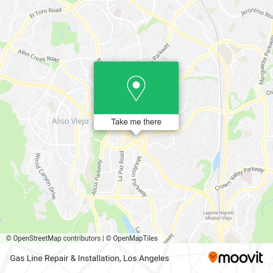 Gas Line Repair & Installation map