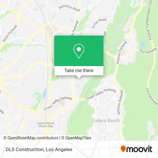 DLS Construction map