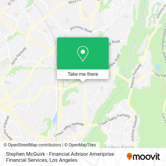 Stephen McGuirk - Financial Advisor Ameriprise Financial Services map