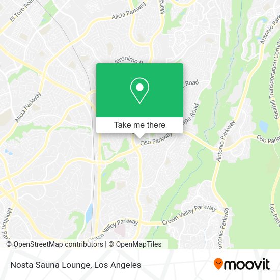 Mapa de Nosta Sauna Lounge