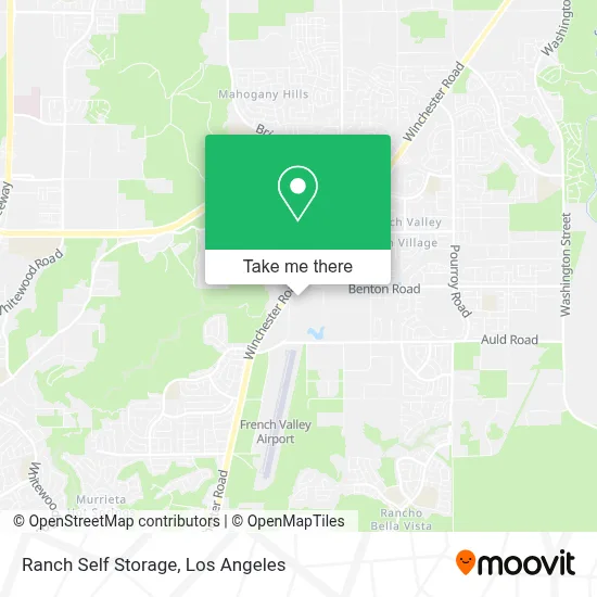 Mapa de Ranch Self Storage