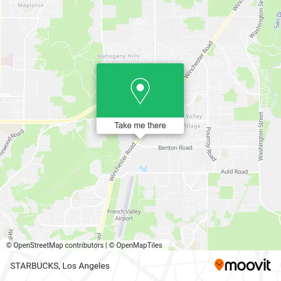 STARBUCKS map