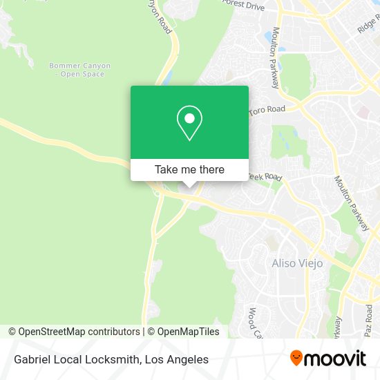 Gabriel Local Locksmith map