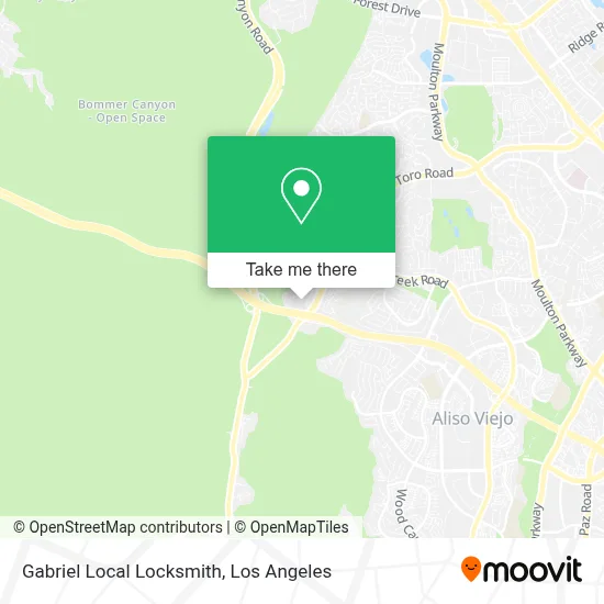 Gabriel Local Locksmith map