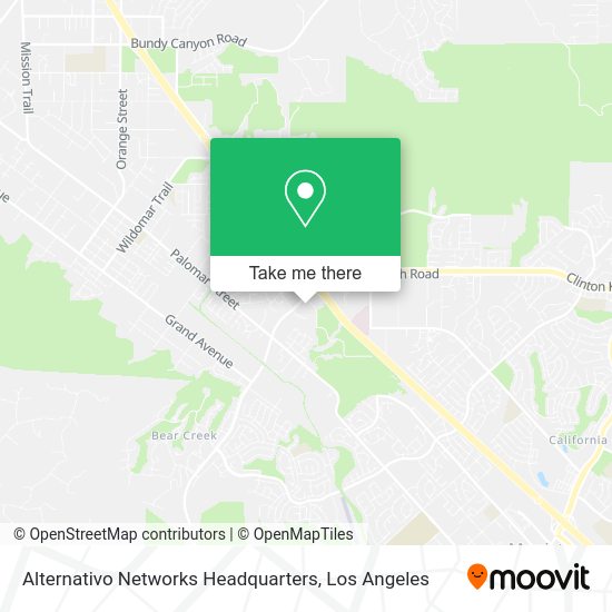 Alternativo Networks Headquarters map