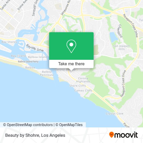 Mapa de Beauty by Shohre