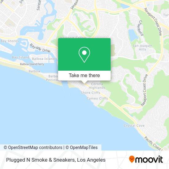 Mapa de Plugged N Smoke & Sneakers