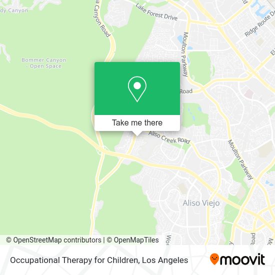 Occupational Therapy for Children map