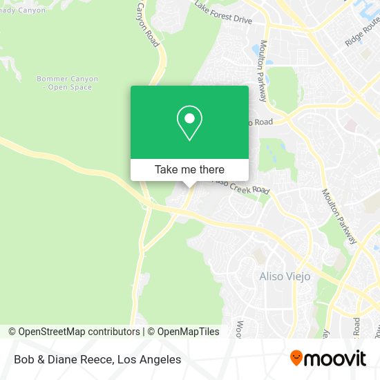 Mapa de Bob & Diane Reece