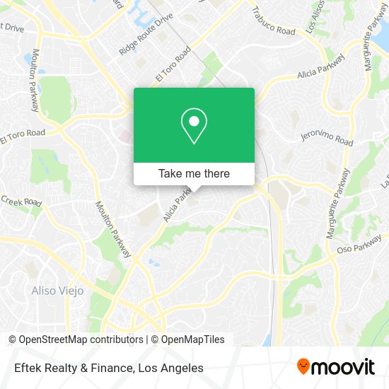 Eftek Realty & Finance map