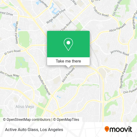 Active Auto Glass map