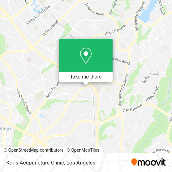 Mapa de Karis Acupuncture Clinic