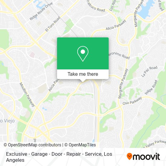 Mapa de Exclusive - Garage - Door - Repair - Service