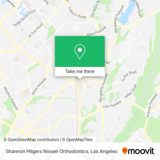Shannon Hilgers Nissen Orthodontics map