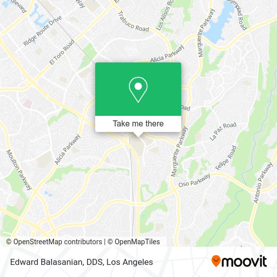Mapa de Edward Balasanian, DDS