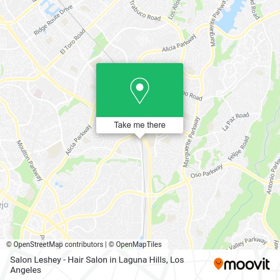 Salon Leshey - Hair Salon in Laguna Hills map