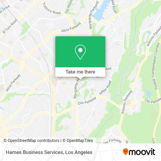 Mapa de Hames Business Services