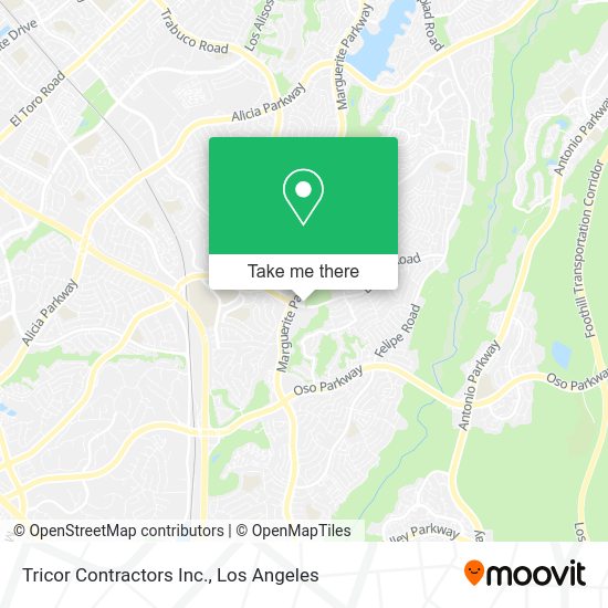 Mapa de Tricor Contractors Inc.