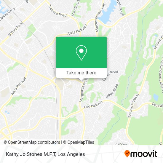 Mapa de Kathy Jo Stones M.F.T