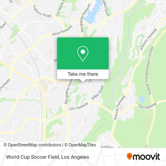 World Cup Soccer Field map