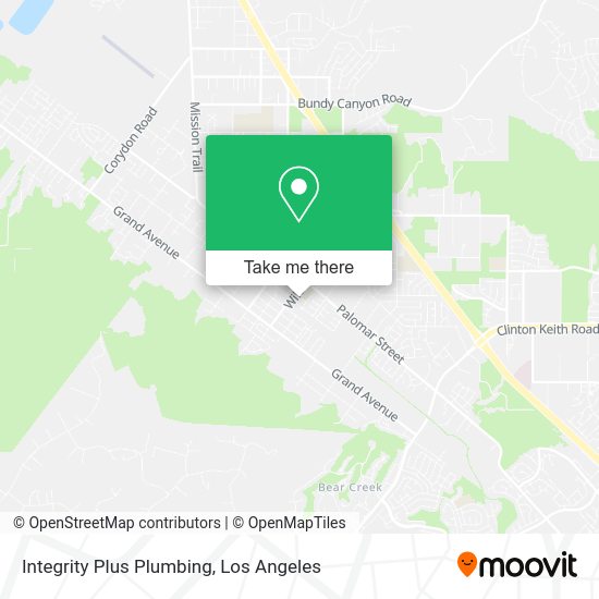 Integrity Plus Plumbing map