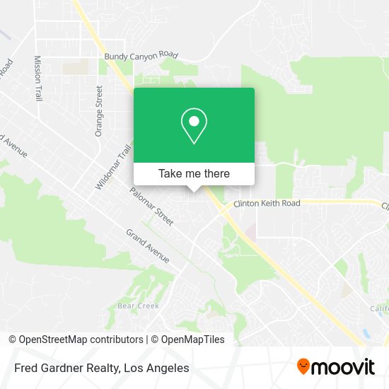 Mapa de Fred Gardner Realty