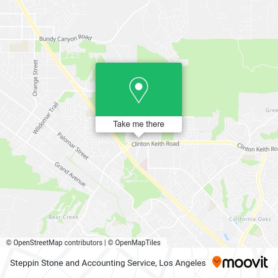 Mapa de Steppin Stone and Accounting Service