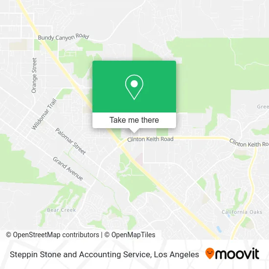 Steppin Stone and Accounting Service map
