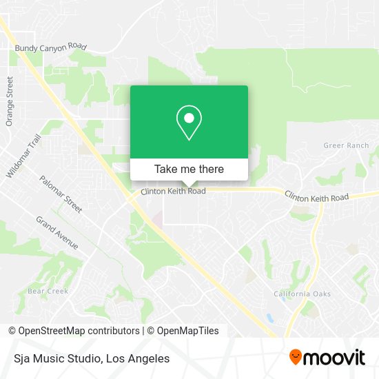 Mapa de Sja Music Studio
