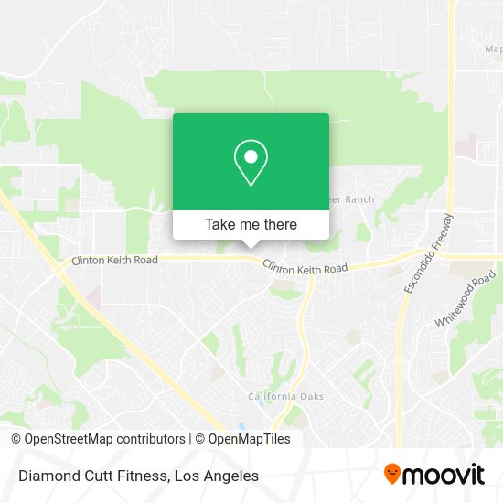 Mapa de Diamond Cutt Fitness