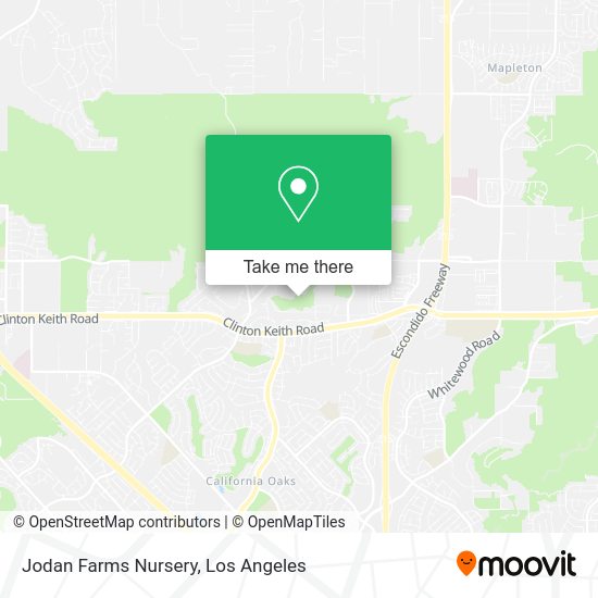 Mapa de Jodan Farms Nursery