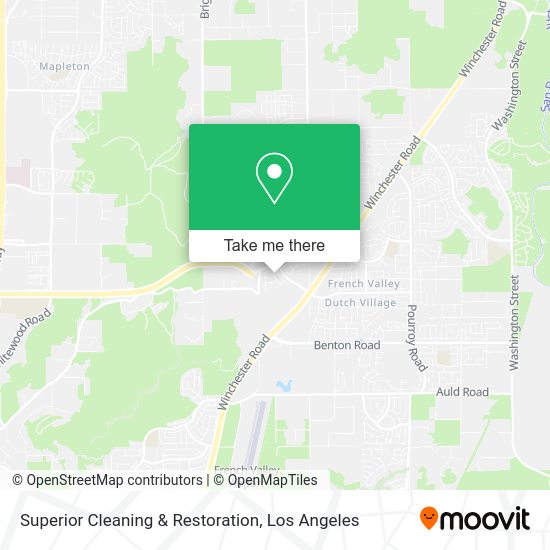 Superior Cleaning & Restoration map
