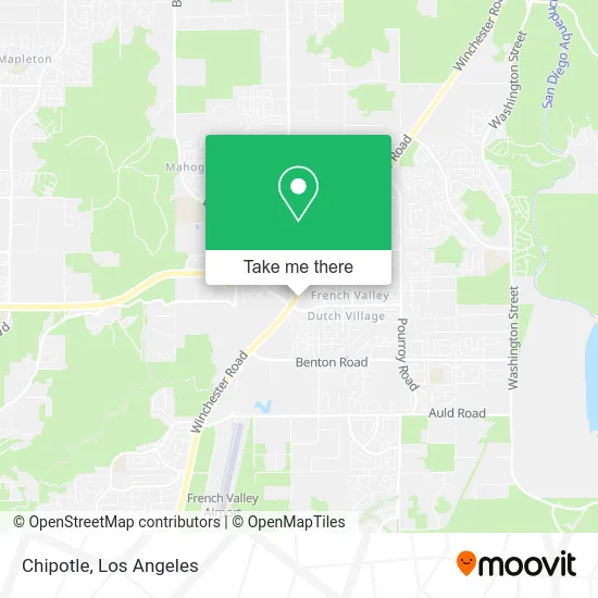 Chipotle map