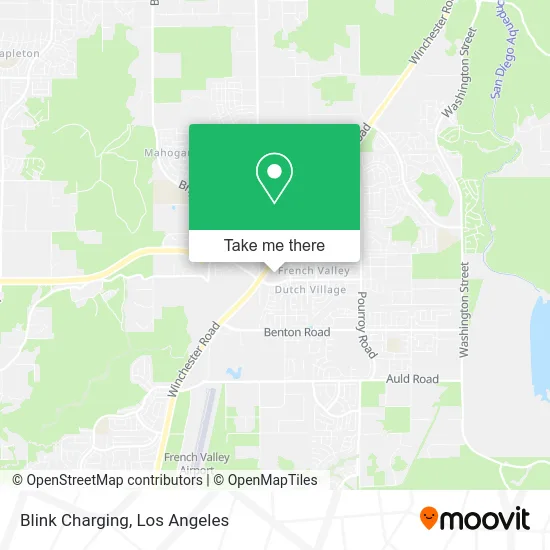 Blink Charging map