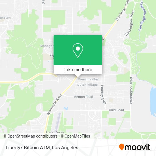 Libertyx Bitcoin ATM map