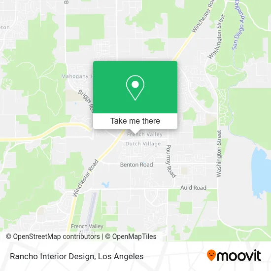 Rancho Interior Design map