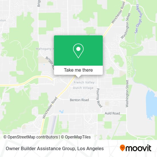 Owner Builder Assistance Group map