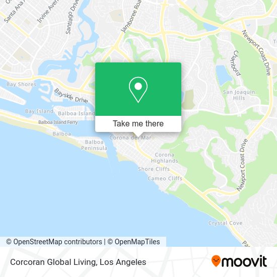 Corcoran Global Living map