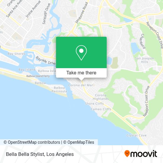 Mapa de Bella Bella Stylist